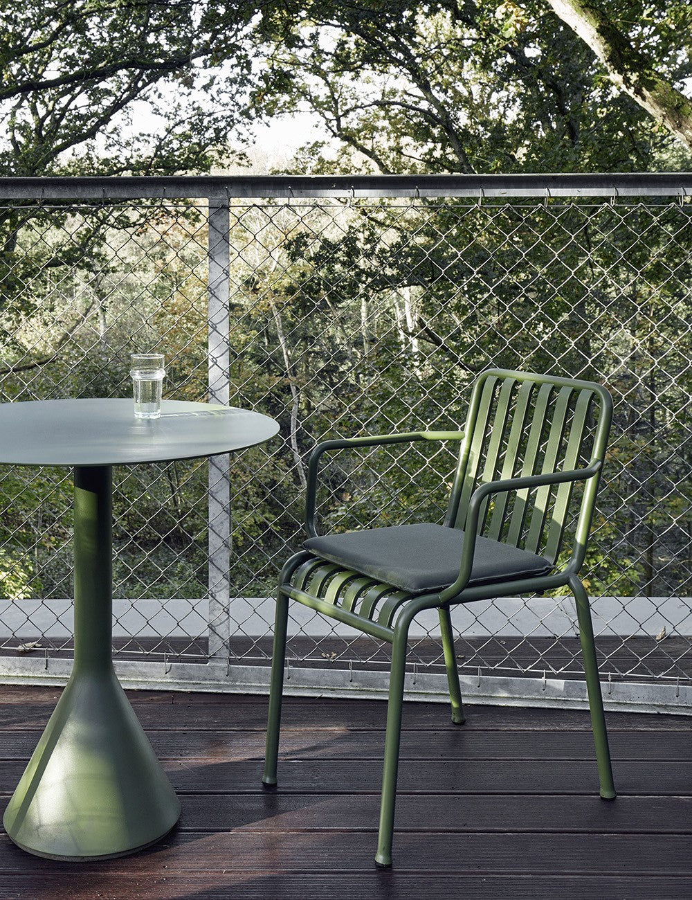 seat cushion for palissade chair and armchair