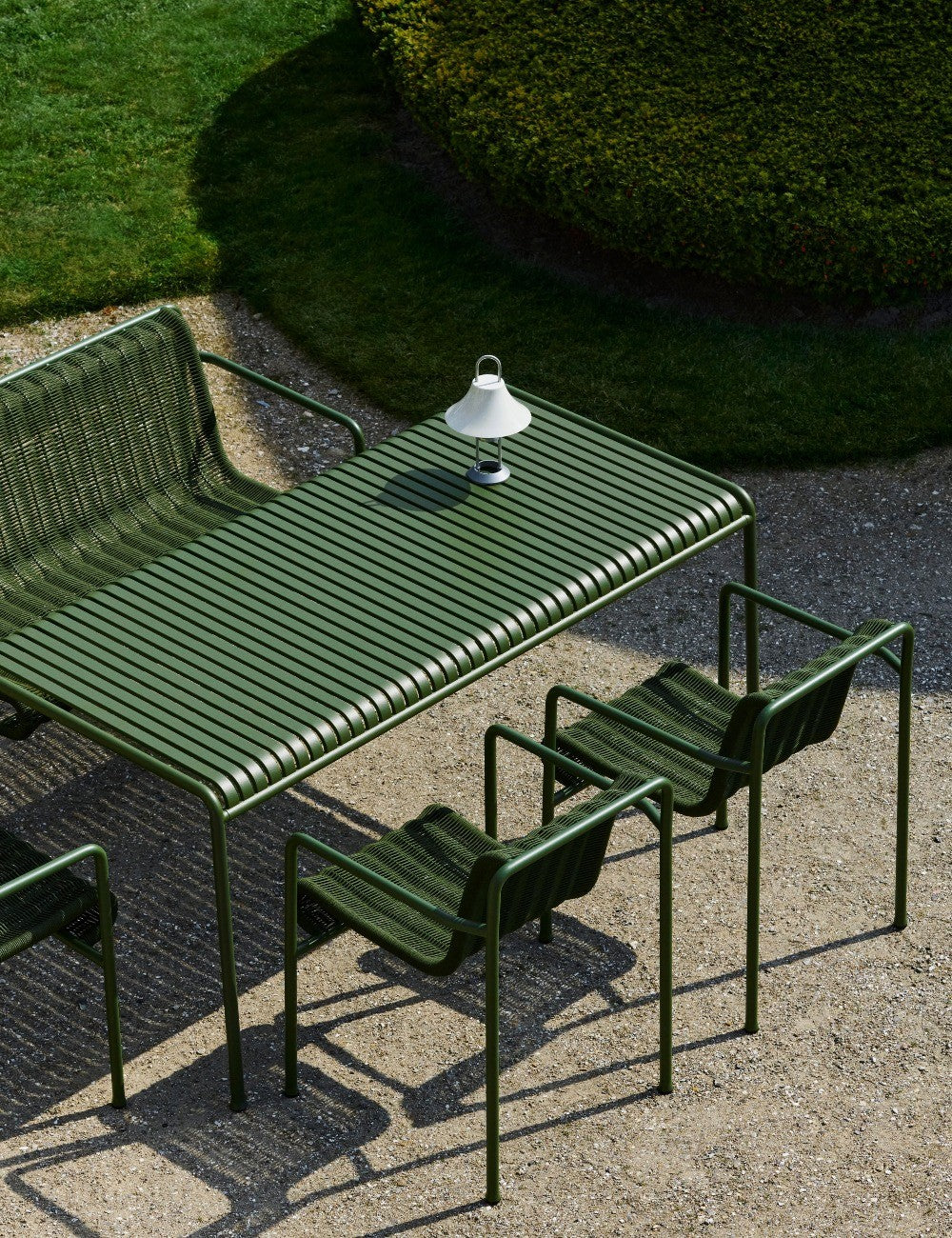 Palissade Cord dining bench