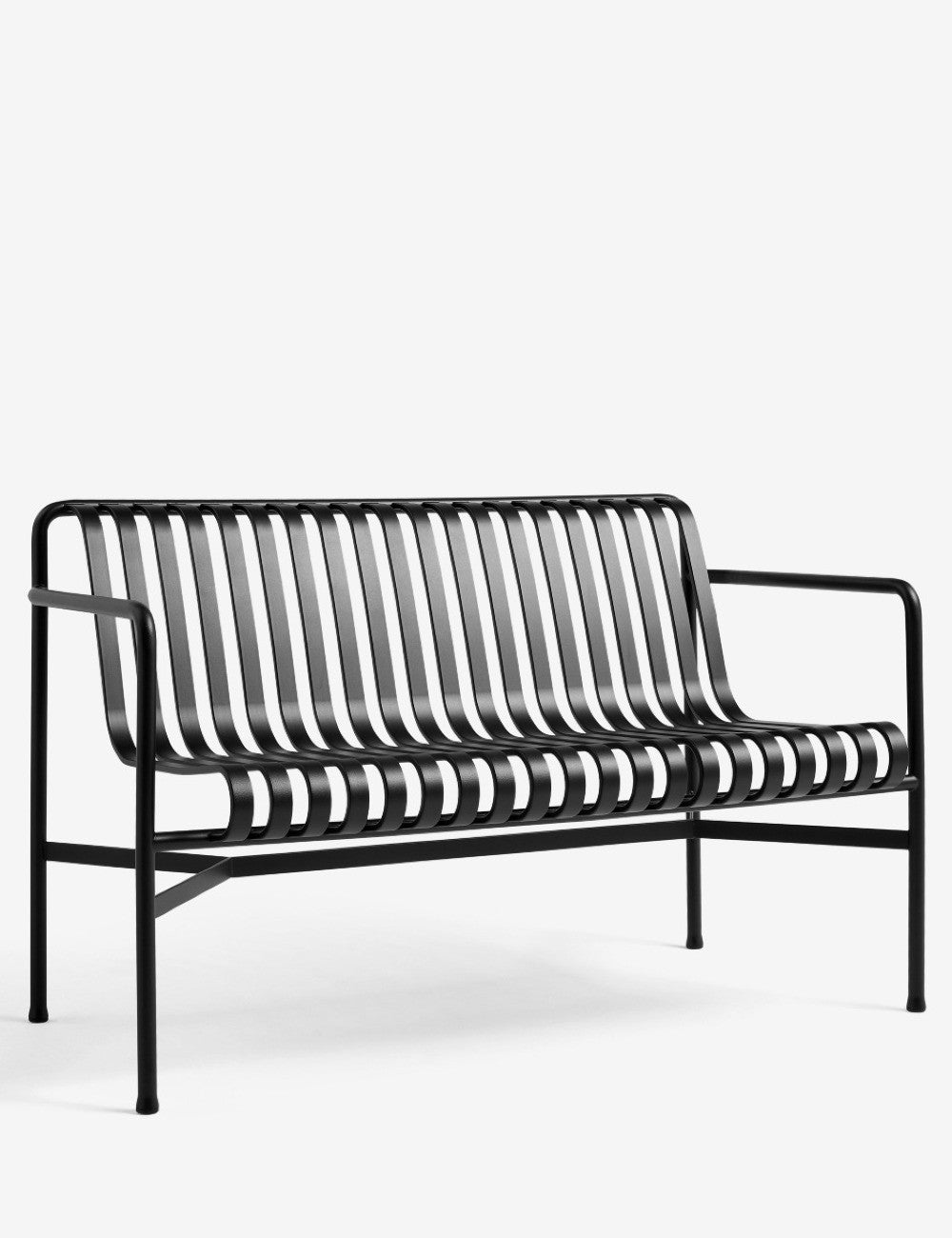 palissade dining bench w armrest