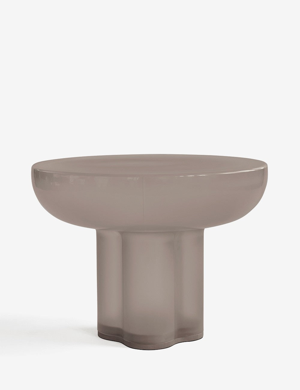 crown table glass low