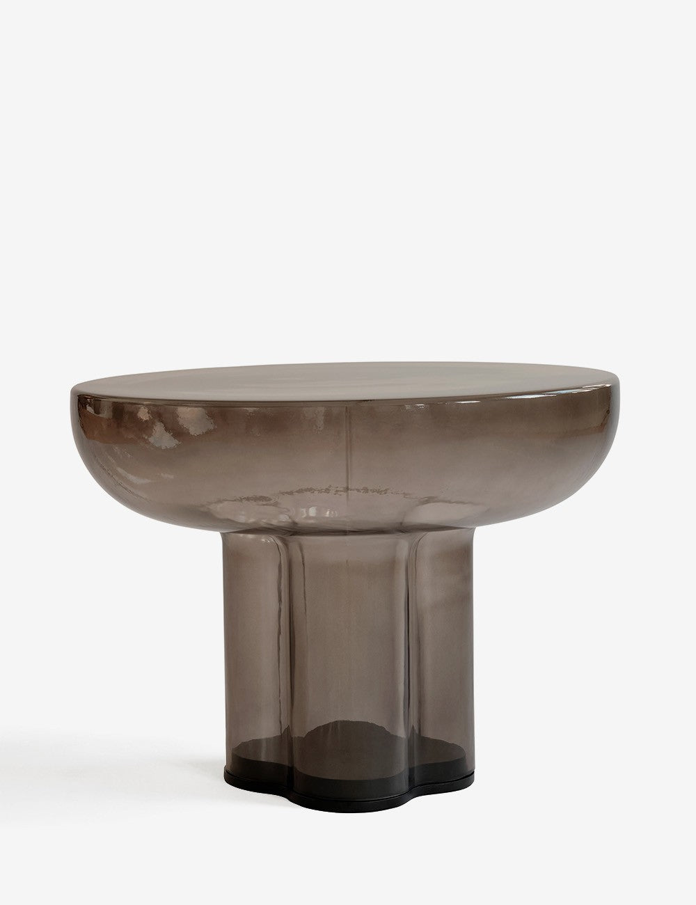 table basse en verre Crown