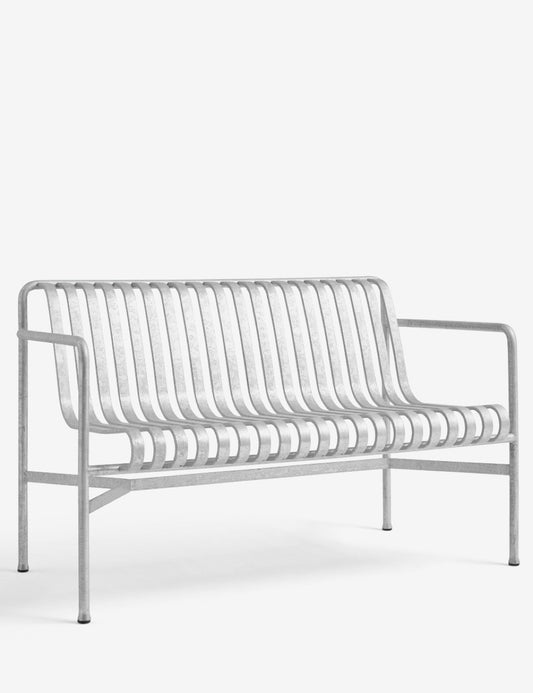 PALISSADE DINING BENCH W ARMREST