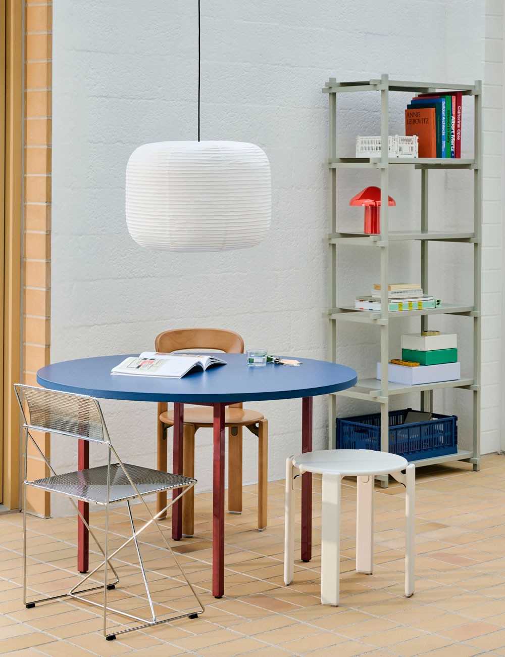 chaise x-line chromée