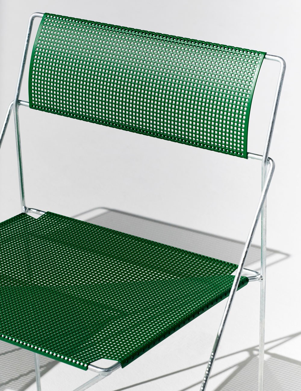 chaise x-line galvanisée