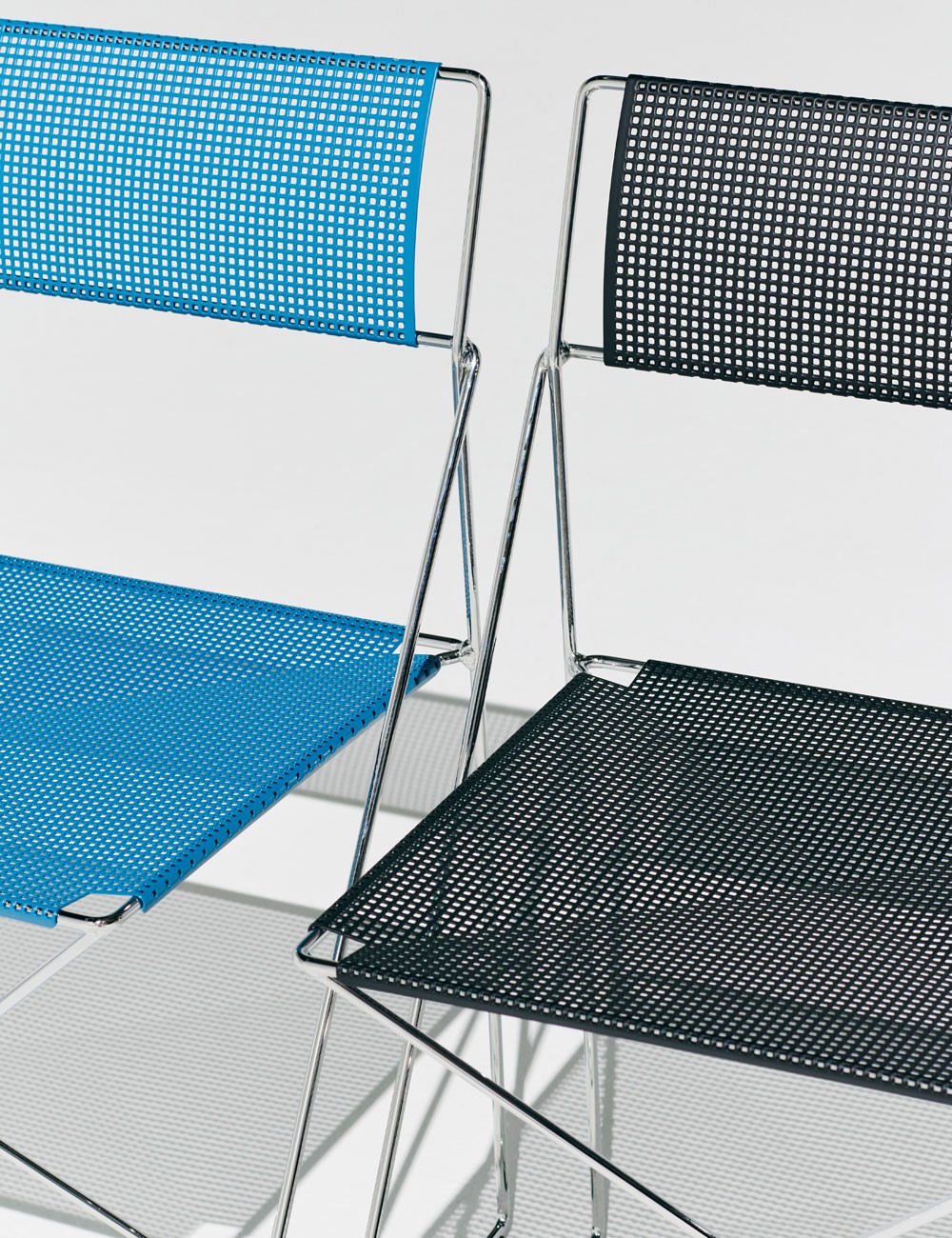 chaise x-line galvanisée