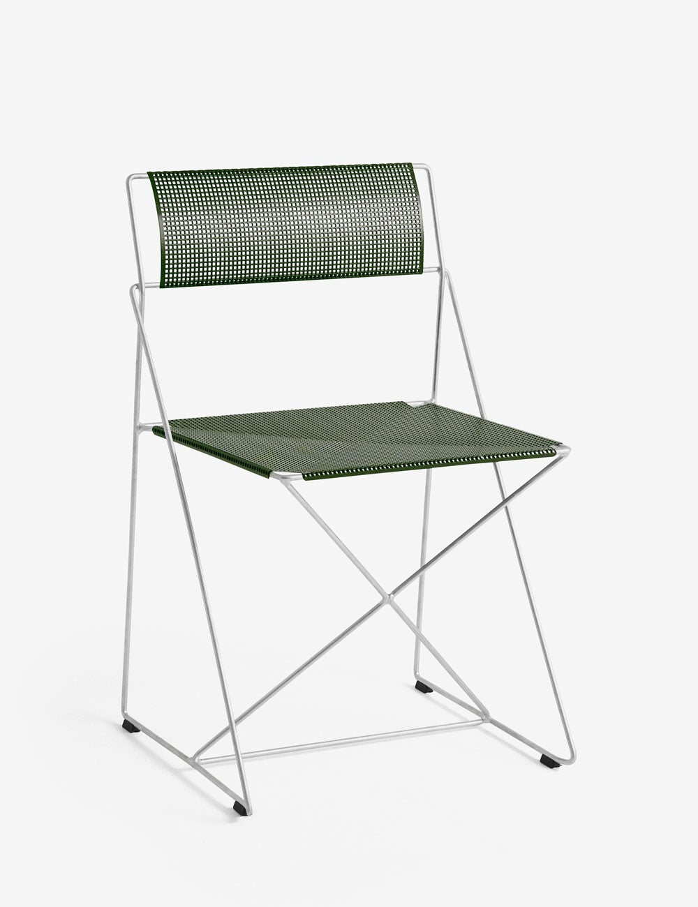 chaise x-line galvanisée