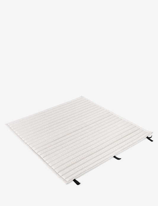 banc de salle à manger palissade à coussin matelassé