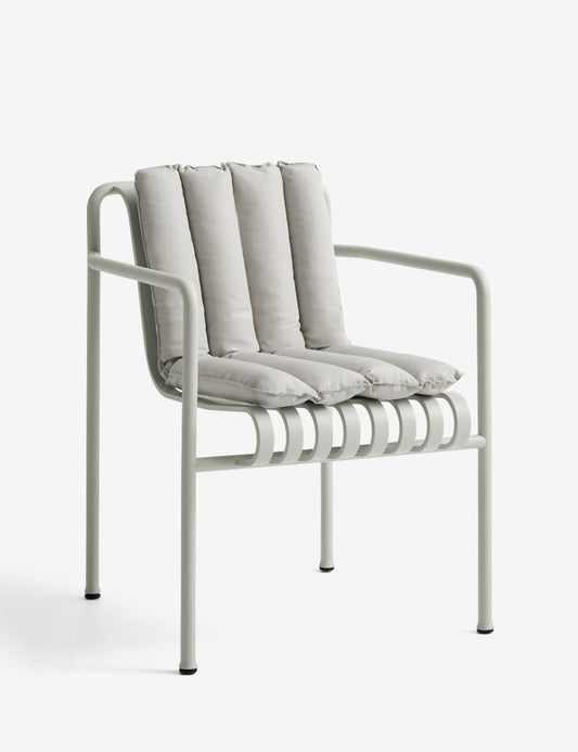 SOFT QUILTED CUSHION PALISSADE DINING ARMCHAIR