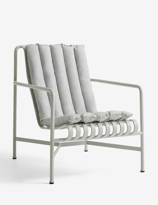 SOFT QUILTED CUSHION PALISSADE LOUNGE CHAIR HIGH