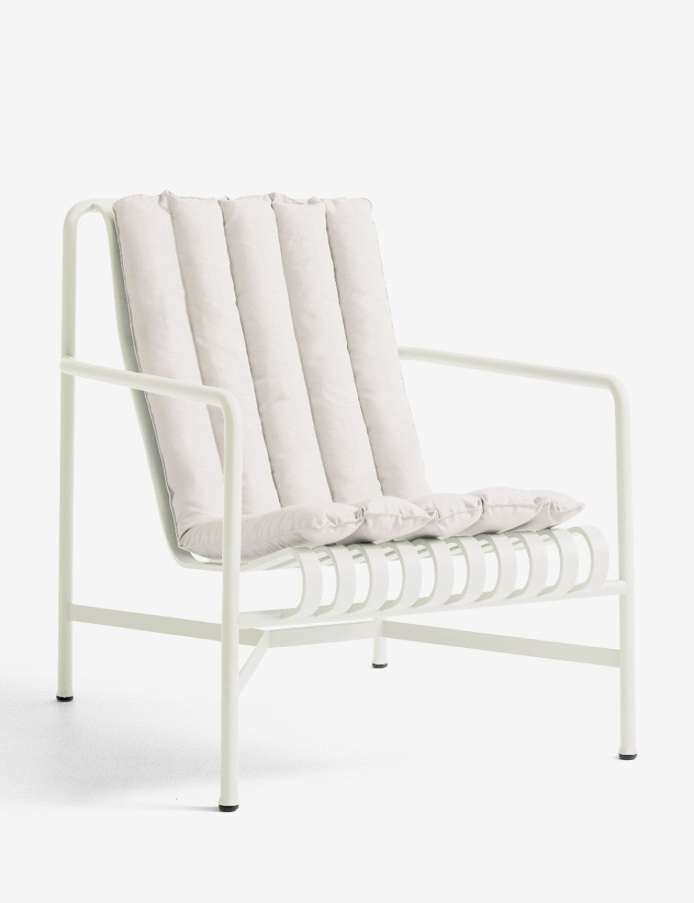 SOFT QUILTED CUSHION PALISSADE LOUNGE CHAIR HIGH