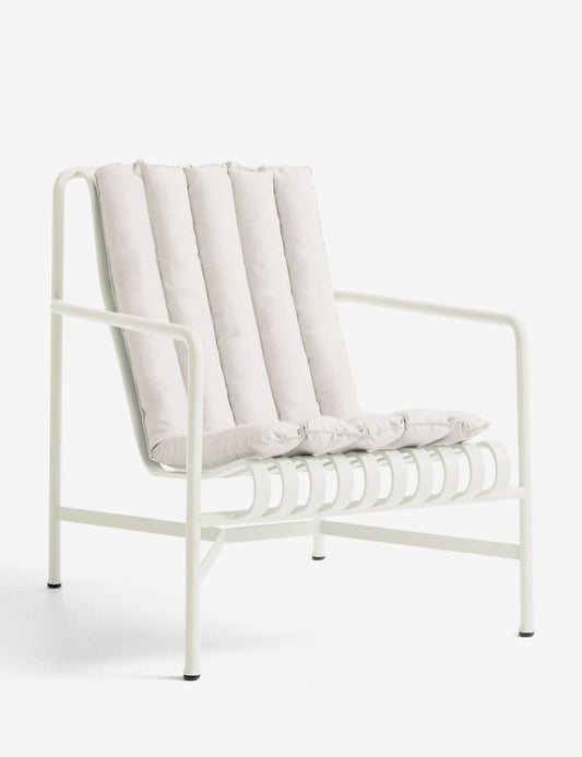SOFT QUILTED CUSHION PALISSADE LOUNGE CHAIR HIGH
