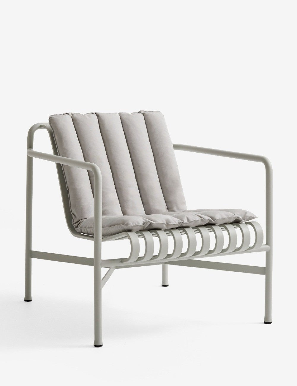 SOFT QUILTED CUSHION PALISSADE LOUNGE CHAIR LOW