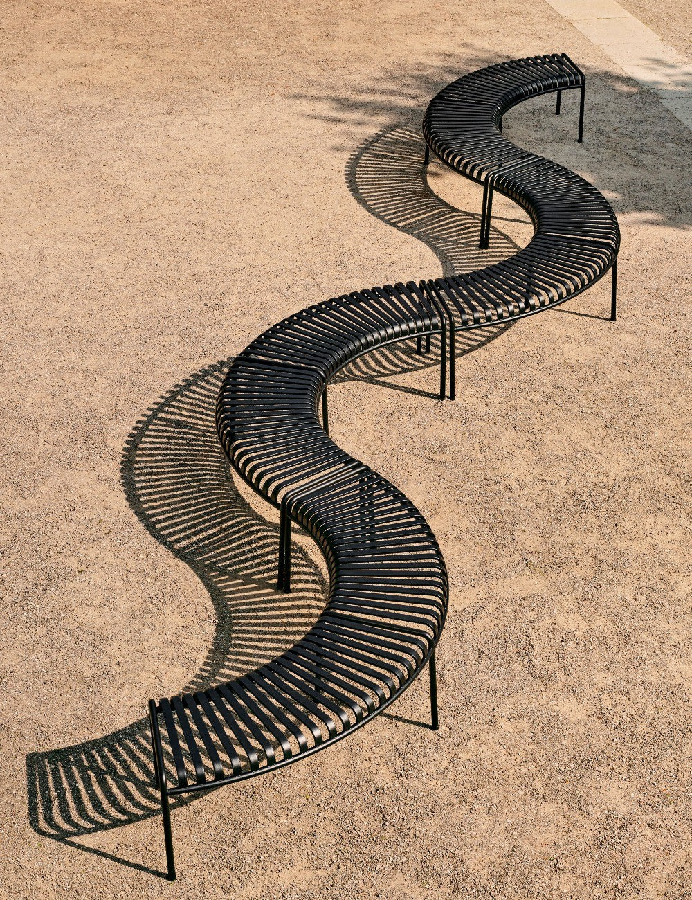 Palissade park bench