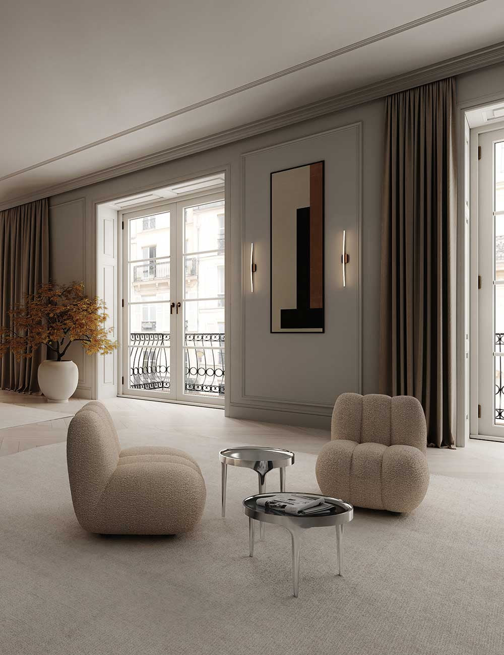 table fantôme basse