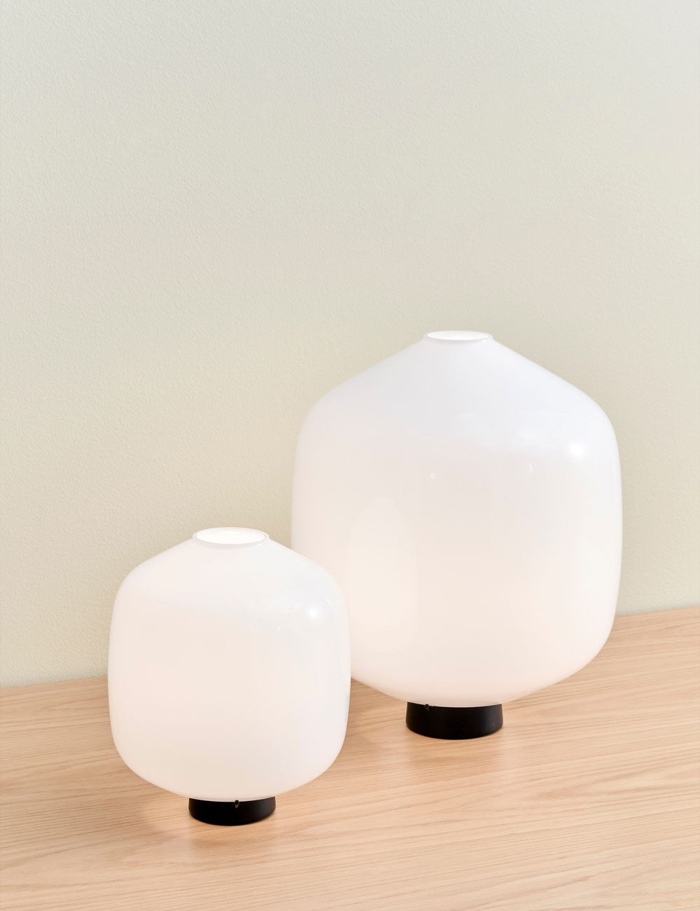 lampe de table en verre bouée 200