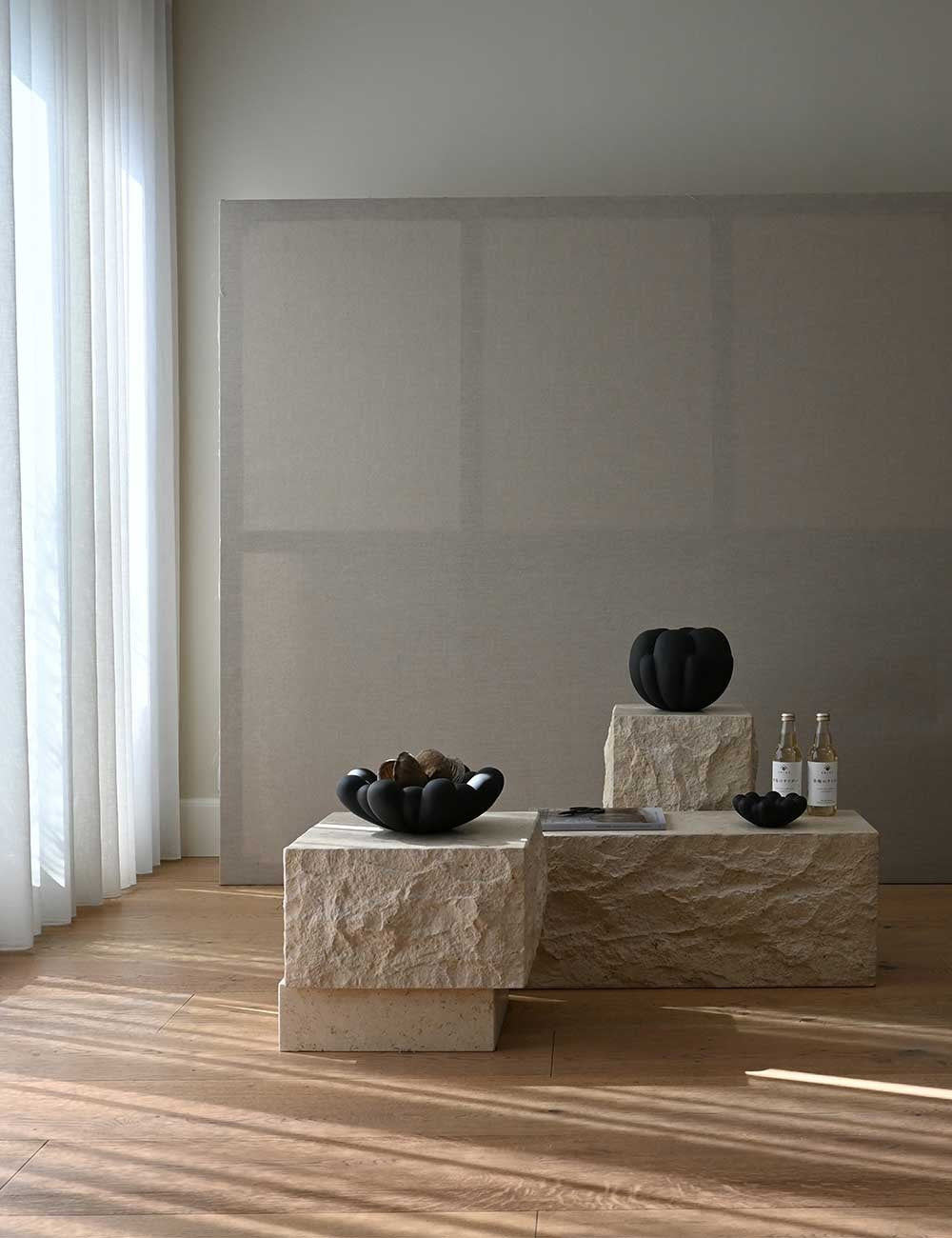 temple coffee table tall