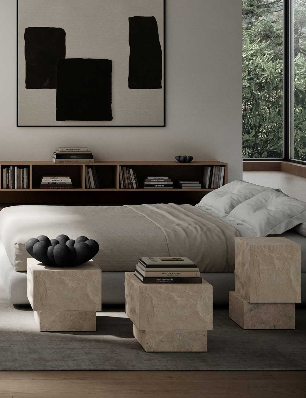 temple coffee table tall