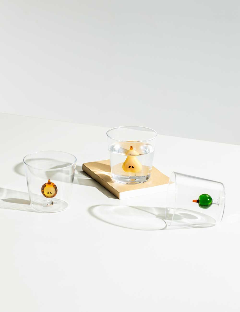 Verre pomme Fruits & Flowers