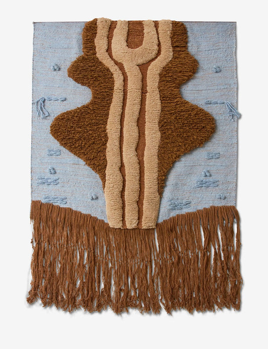 WALL RUG OCEAN BLUE