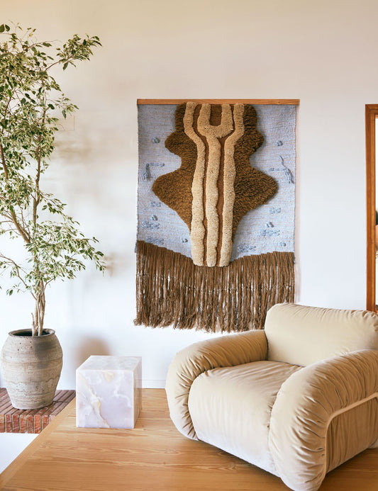 WALL RUG OCEAN BLUE