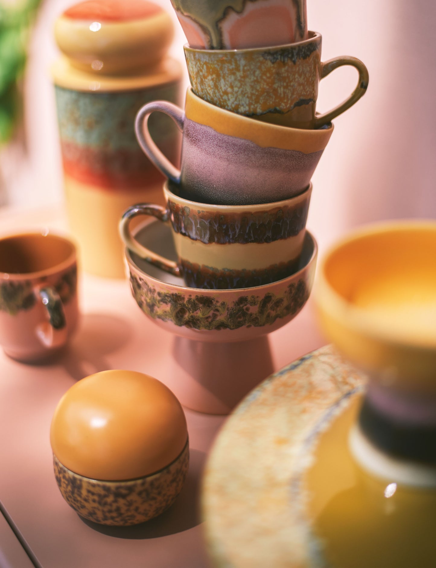 azucarero 70s ceramics