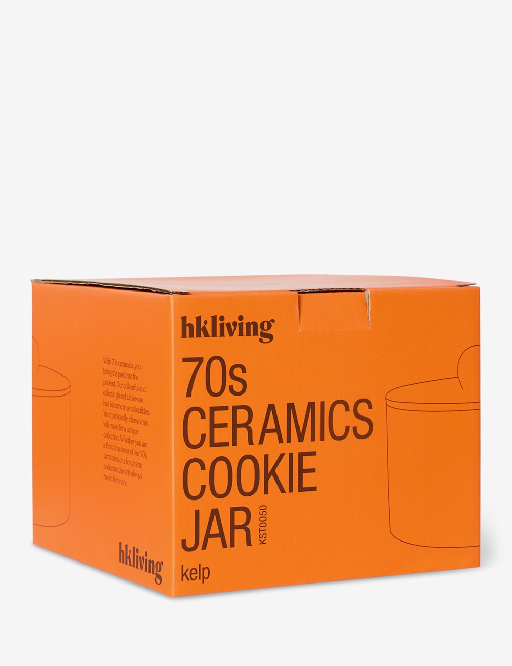 tarro galletas 70s ceramics