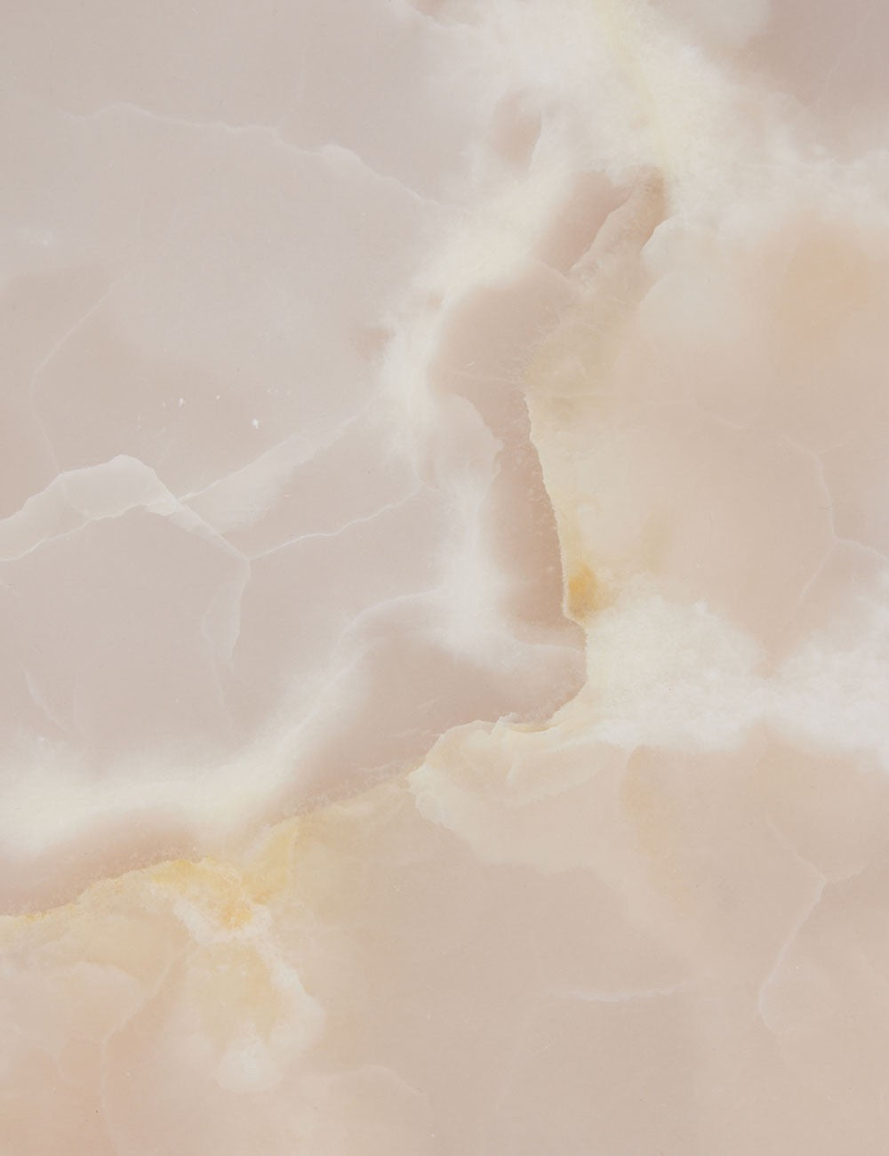 table en bloc d'onyx rose