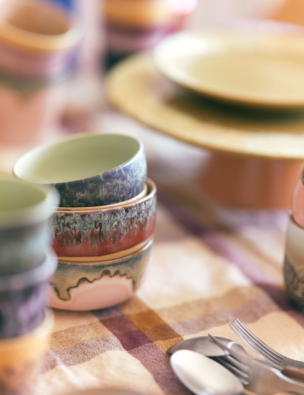 cuenco postre 70s ceramics 4 set