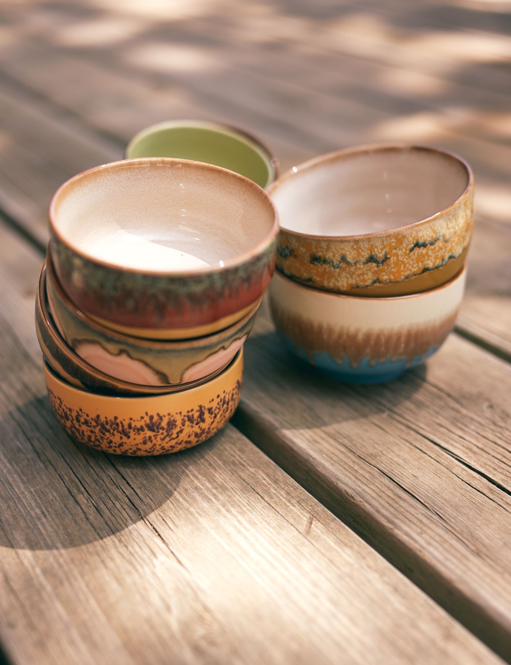 cuenco noodle 70s ceramics 4 set