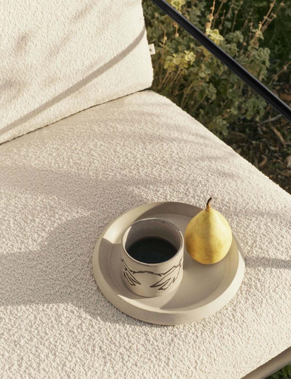 desert 3 seater pure bouclé