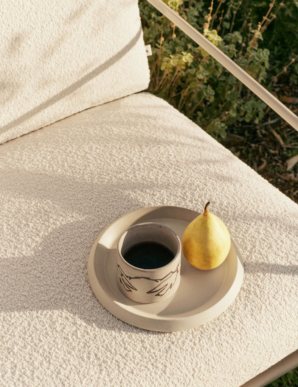 desert 3 seater pure bouclé