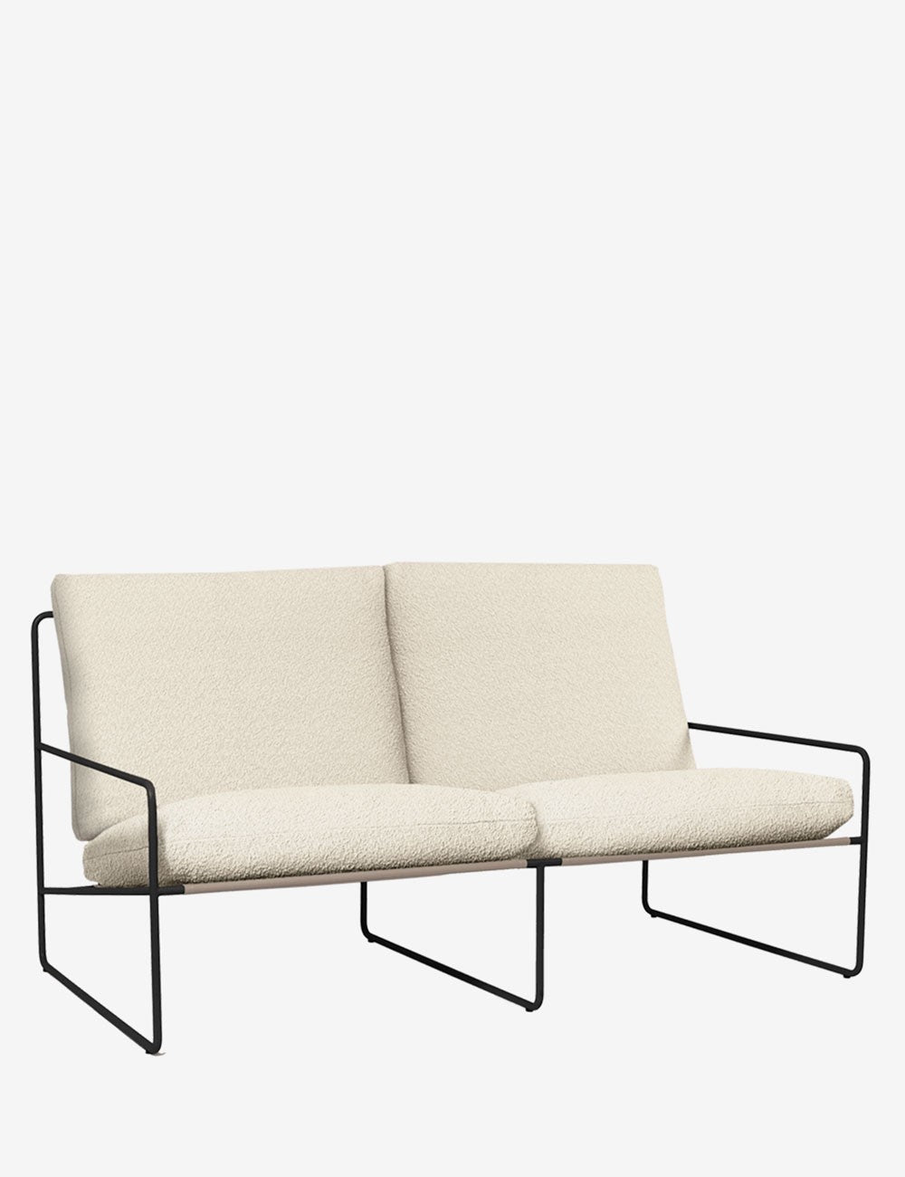 desert 2 seater pure bouclé