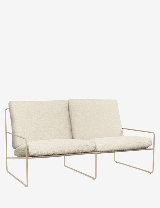 desert 2 seater pure bouclé