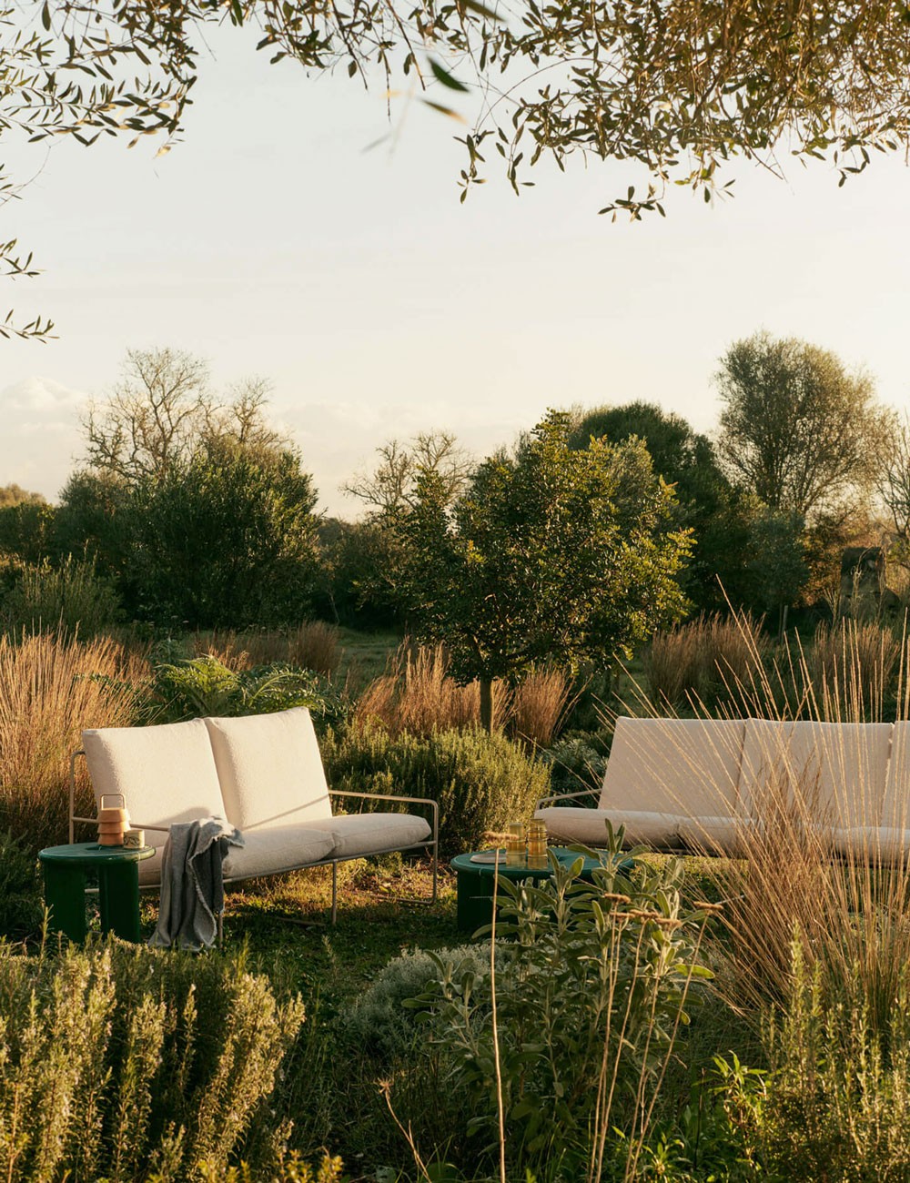 desert 2 seater pure bouclé