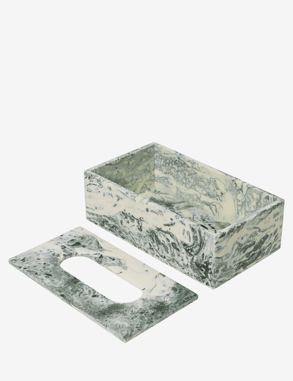 scatola di fazzoletti di nebbia