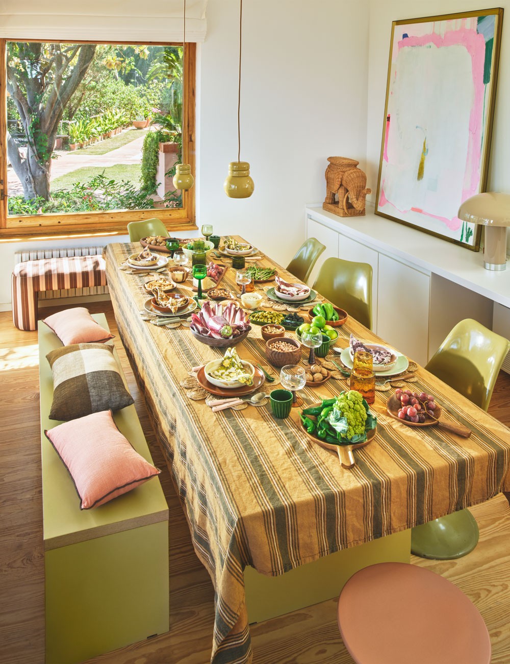 dining bench 180