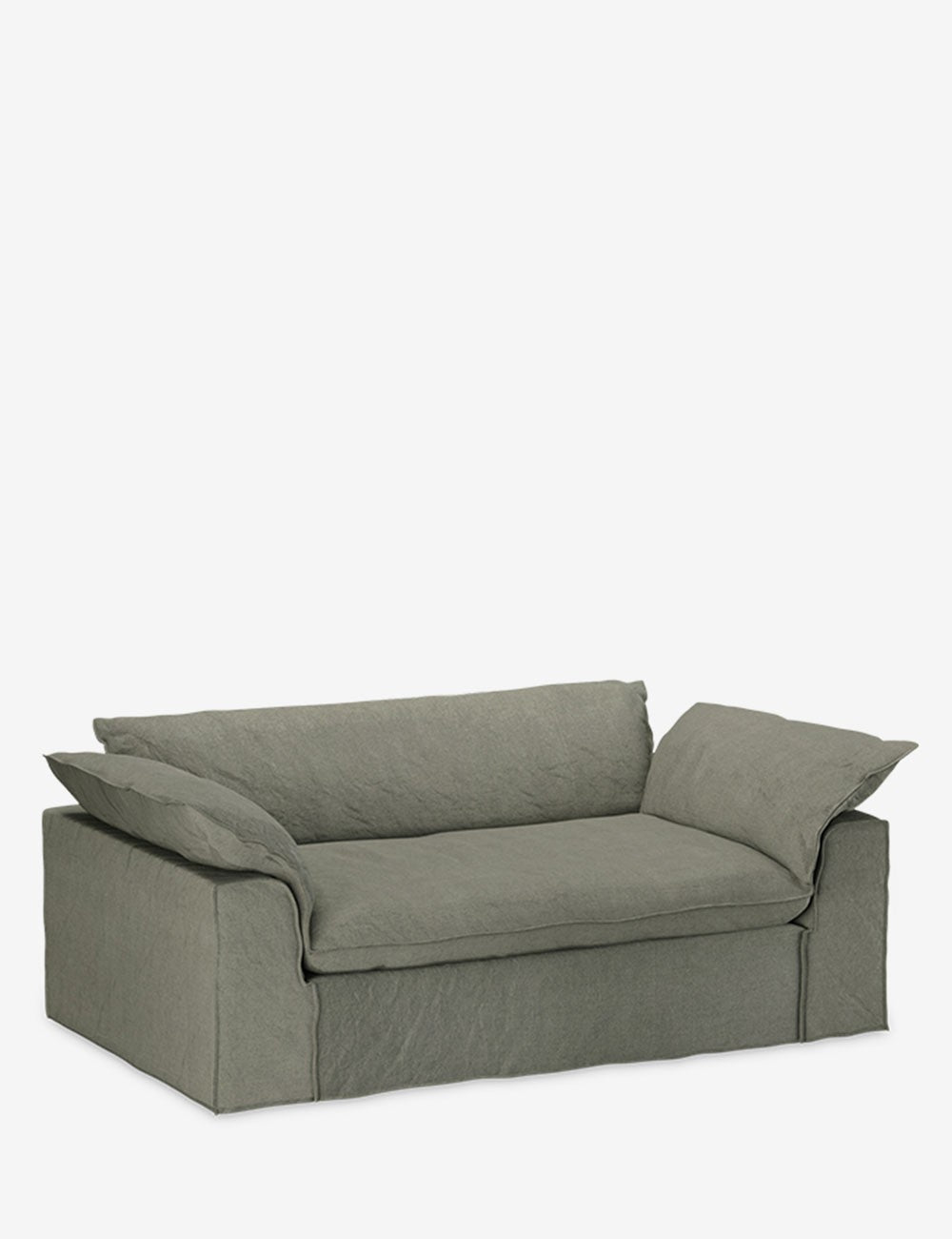 Divano Nomad in lino a 2 posti