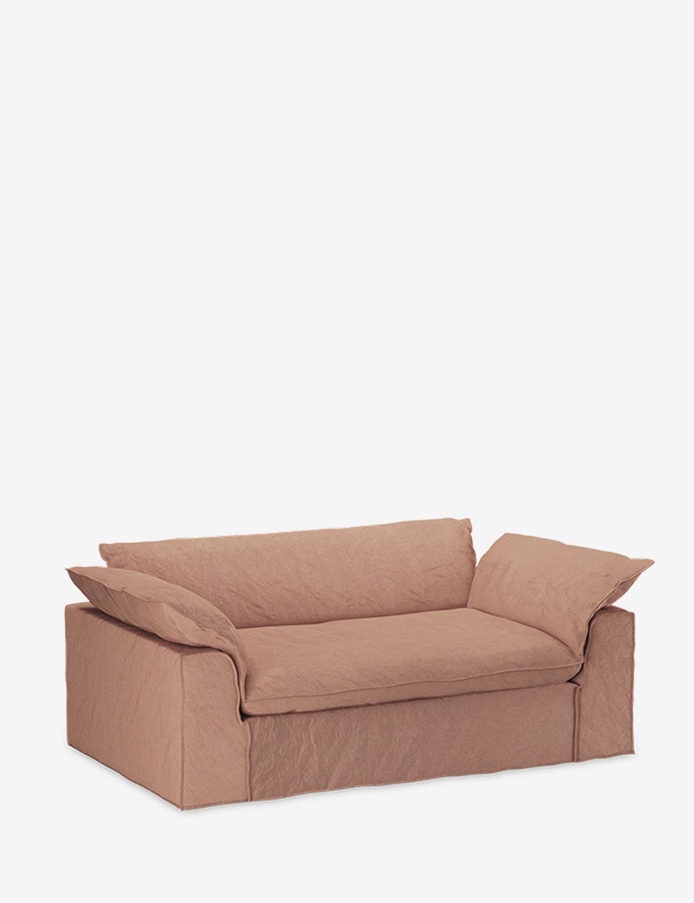 Divano Nomad in lino a 2 posti