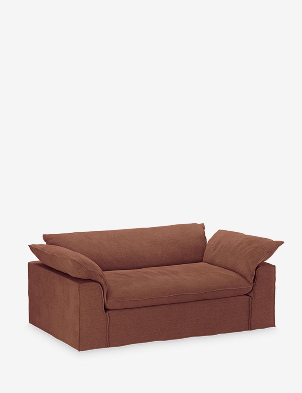 divano nomade in velluto reale a 2 posti