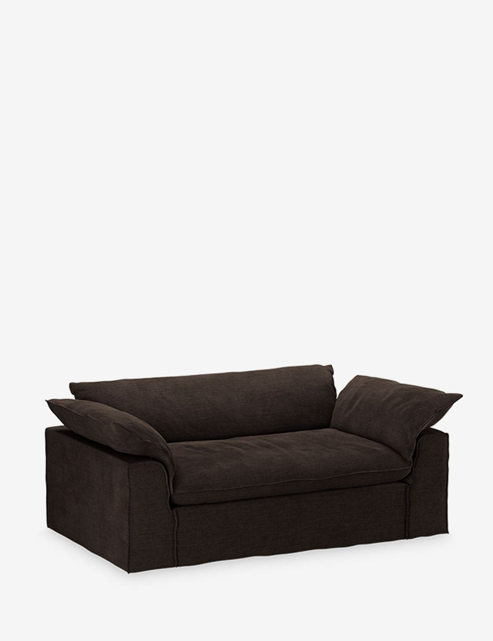 divano nomade in velluto reale a 2 posti