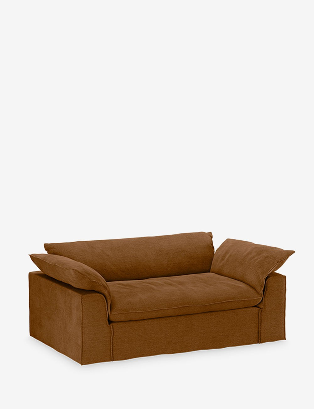 divano nomade in velluto reale a 2 posti