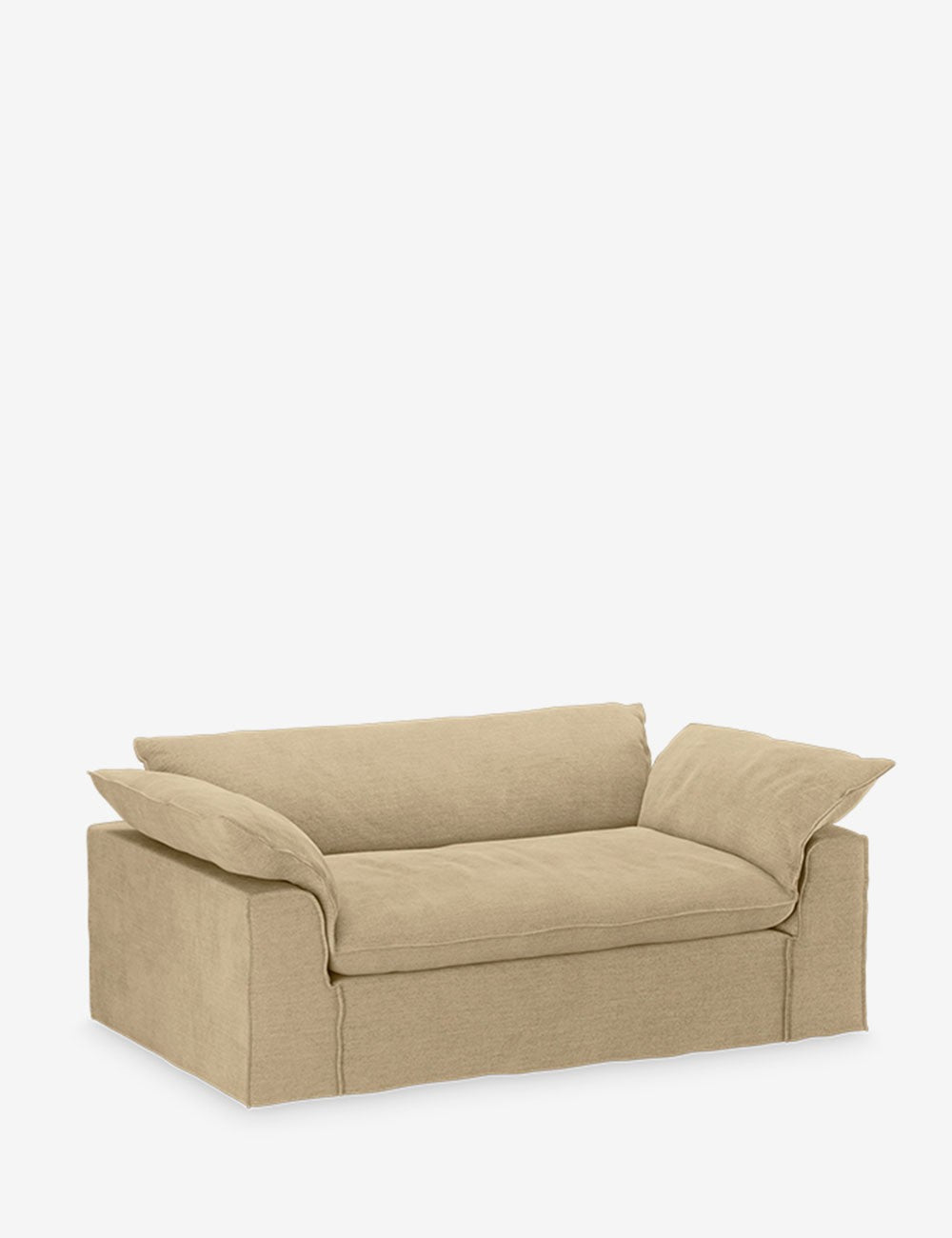 divano nomade in velluto reale a 2 posti