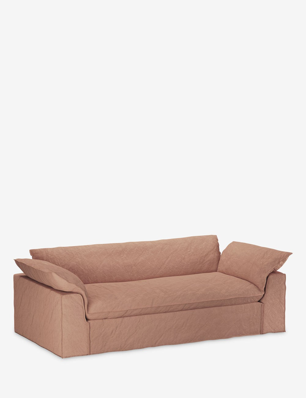 Divano Nomad in lino a 3 posti