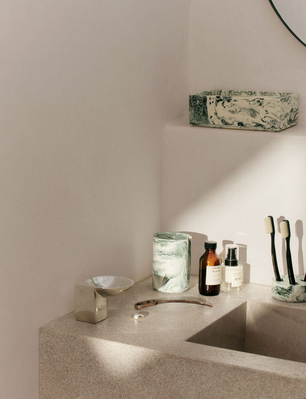 porta dischetti di cotone nebulizzato