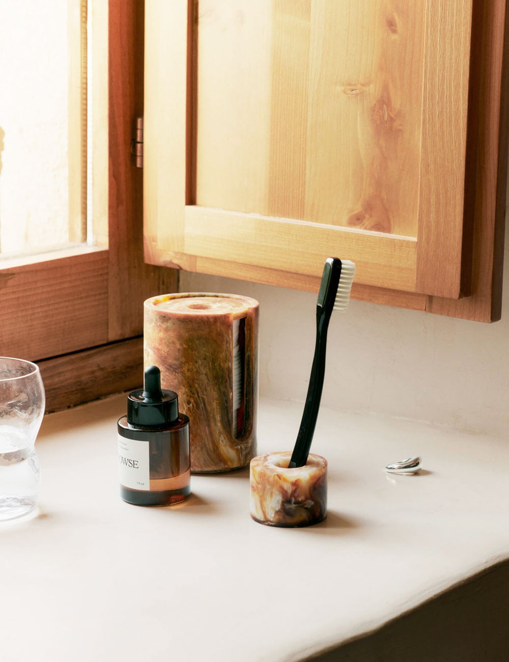 porta dischetti di cotone nebulizzato