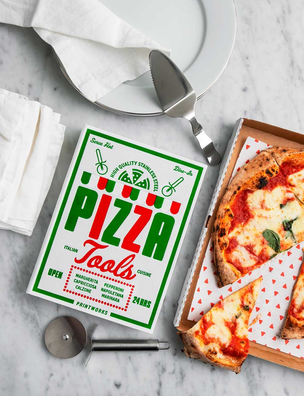 set pizza
