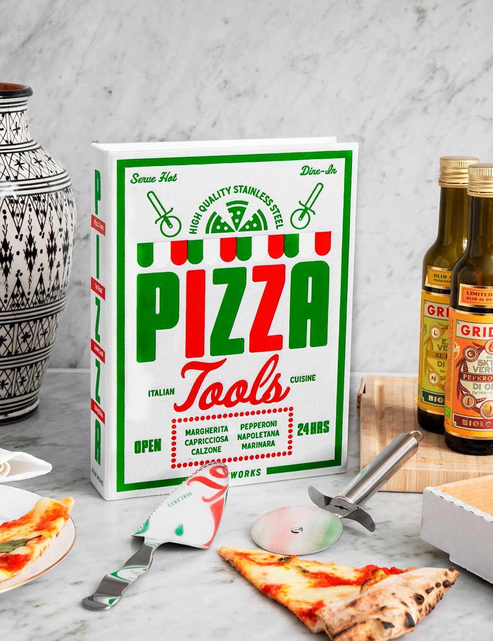 set pizza
