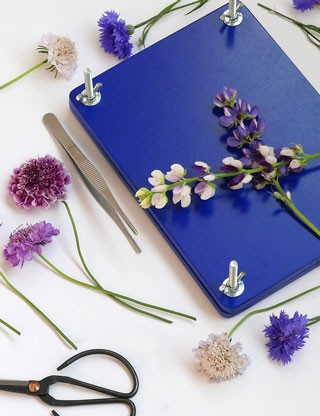 ensemble de presse à fleurs