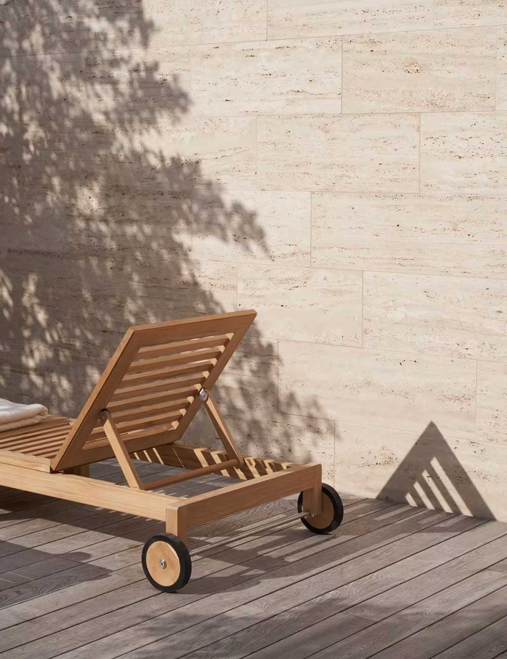 Chaise longue d'extérieur AH604