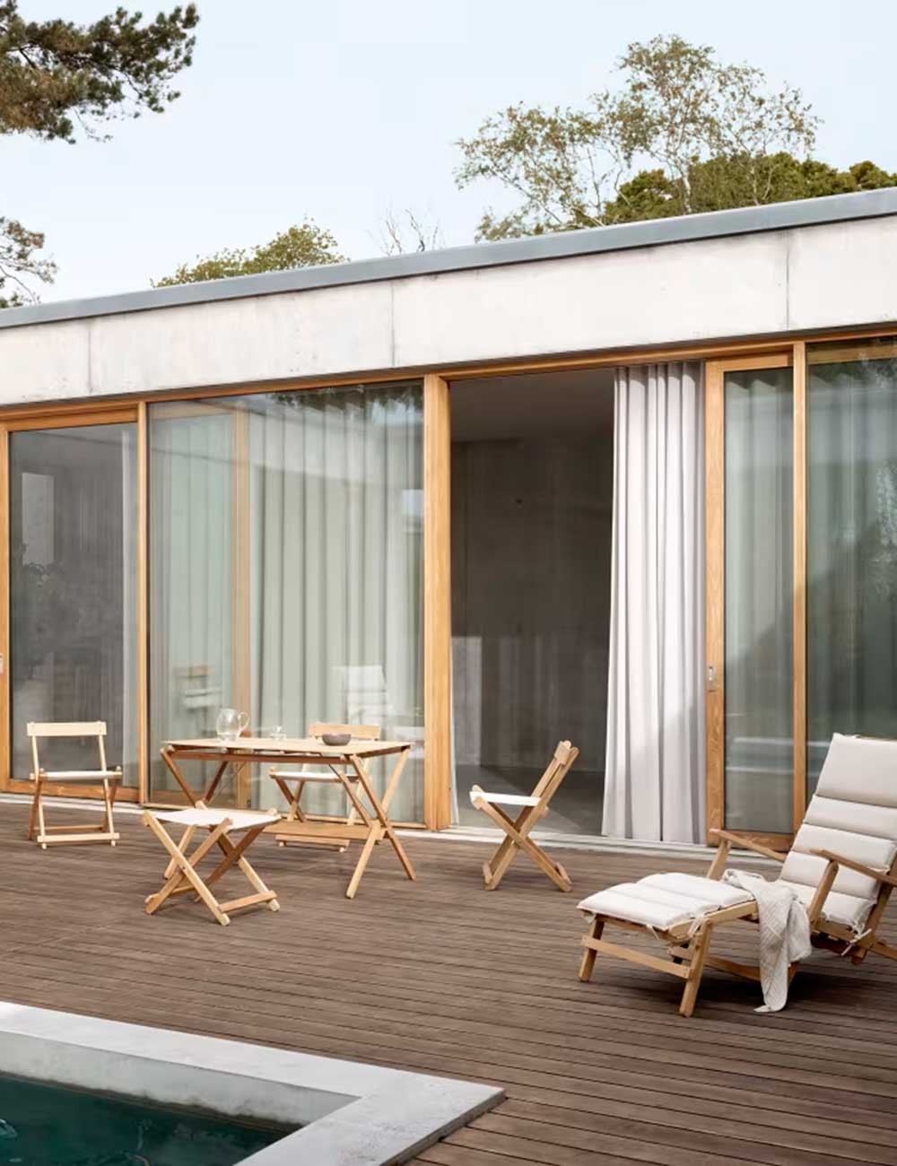 bm5565 sedia da ponte con poggiapiedi e cuscino